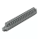 Gniazdo THT Pin lutowniczy 0,6 x 1,0 mm konstrukcja prosta, szare 232-148/031-000