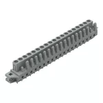 Gniazdo THT Pin lutowniczy 0,6 x 1,0 mm konstrukcja prosta, szare 232-149/031-000