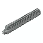 Gniazdo THT Pin lutowniczy 0,6 x 1,0 mm konstrukcja prosta, szare 232-150/031-000