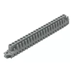 Gniazdo THT Pin lutowniczy 0,6 x 1,0 mm konstrukcja prosta, szare 232-152/031-000