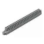 Gniazdo THT Pin lutowniczy 0,6 x 1,0 mm konstrukcja prosta, szare 232-154/031-000