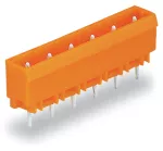 Wtyk THT Pin lutowniczy 1,0 x 1,0 mm konstrukcja prosta, pomarańczowy 231-736/001-000