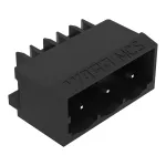 Wtyk THR Pin lutowniczy 1,0 x 1,0 mm konstrukcja kątowa, czarny 231-433/001-000/105-604