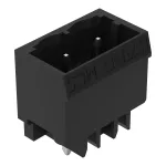 Wtyk THR Pin lutowniczy 1,0 x 1,0 mm konstrukcja prosta, czarny 231-133/001-000/105-604