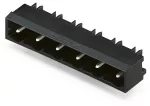 Wtyk THR Pin lutowniczy 1,0 x 1,0 mm konstrukcja kątowa, czarny 231-832/001-000/105-604