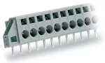 Złączka do płytek drukowanych 2,5 mm² RM 5 mm 2-bieg, szara 231-602/023-000