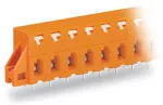 Złączka do płytek drukowanych przycisk 2,5 mm² RM 7,62 mm 2-bieg, pomarańczowa 741-422