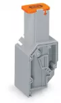 Złączka bezpiecznikowa do transformatorów do bezpiecznika 6,35 x 25 mm, szara 711-406