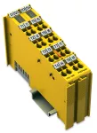 Wejście dwustanowe bezpiecznikowe 24 VDC, żółte 750-660/000-001
