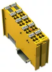Wejście/wyjście dwustanowe bezpiecznikowe 24 VDC 0.5A, żółte