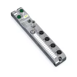 I/O System Field 8-kanałowe wejście/wyjście dwustanowe; EtherCAT; 24 V DC / 2,0 A; 4 x złącze M12; SlimLine