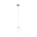 PAULMANN Lampa wisząca łazienkowa GOVE LED 9W 900lm 3000K IP44 230V chrom satyna / metal