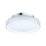 PAULMANN Plafoniera LUENA LED 11.5W 600lm okragła 250mm 3000K IP44 230V szkło chrom / metal