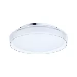 PAULMANN Plafoniera LUENA LED 16.5W 860lm okragła 350mm 3000K IP44 230V szkło chrom / metal