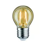 PAULMANN Źródło światła LED Kropla 2,6W 230V 260lm E27 2500K Złoty