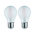 PAULMANN Źródło światła LED Kropla 2x6,5W 230V 806lm E27 2700K Mat