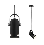 PAULMANN Neordic Lavea lampa wisząca max. 1x15W E27 czarny 230V metal