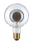 PAULMANN Źródło światła LED Inner Shape G95 270 lm E27 4W 2700K Ściemnialne Przeźroczysty/ Szkło przydymione