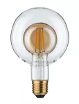 PAULMANN Źródło światła LED Inner Shape G95 450 lm E27 4W 2700K Ściemnialne Przeźroczysty/ Złoty