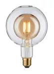 PAULMANN Źródło światła LED Inner Shape G125 450 lm E27 4W 2700K Ściemnialne Przeźroczysty/ Złoty