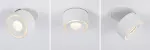 PAULMANN Oprawa wpuszczana LED Spircle biała mat 8W 3000K 36 st.