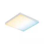 PAULMANN Plafoniera VELORA LED SH Zigbee 8.5W 800lm 225x225mm 2700-6500K 230V biały / metal