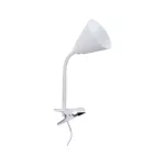 PAULMANN Lampa z klipsem VITIS E14 max.20W elastyczne ramię +przełącznik 230V biały