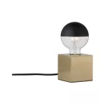 PAULMANN Lampa stołowa DILJA E27 max.1x20W 230V szczotkowany mosiądz / metal