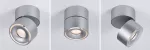 PAULMANN Oprawa sufitowa SPIRCLE LED 8W 550lm 36st. 3000K 230V chrom mat/ aluminium