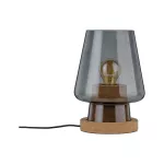 PAULMANN Lampa stołowa IBEN NEORDIC E27 max.1x20W 230V szary / satynowy beton / szkło