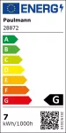 PAULMANN Źródło światła LED GU5,3 DIM 6.5W 445lm 4000K 36st. 12V czarny matowy