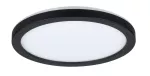 PAULMANN Plafoniera ATRIA SHINE LED Backlight 11.2W 850lm okrągła 190mm 4000K 230V czarny matowy / tworzywo sztuczne