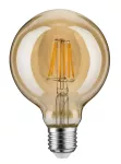 PAULMANN Źródło światła LED Vintage Globe 95 6W E27 230V Złoty ściemniany 1700K