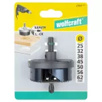 Otwornica uniwersalna 25,32,38,45,50,56,62 mm Wolfcraft