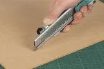 Nóż profesjonalny Wolfcraft z odłamywanym ostrzem 25 mm