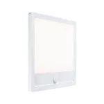 PAULMANN Plafoniera LAMINA LED 14W kwadratowa PIR 2200K- 3000K IP44 230V biały / tworzywo sztuczne