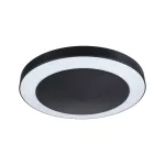 PAULMANN Plafoniera CIRCULA 14W SH Zigbee 2200-3000K IP44 230V antracyt / tworzywo sztuczne