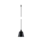 PAULMANN Lampa wisząca KOFIA Plug & Shine 2W 3000K IP44 E14 24V antracyt