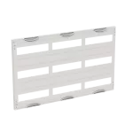 AS233 maskownica otworowana, szara, do modułów CombiLine-N, 450x750mm (WxS)