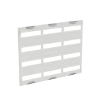 AS234 maskownica otworowana, szara, do modułów CombiLine-N, 600x750mm (WxS)