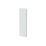 CTB16 drzwi, pełne, białe do obudów typu ComfortLine bez zamka, 921x248mm (WxS)