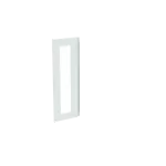 CTT15 drzwi, transparentne, białe do obudów typu ComfortLine bez zamka, 771x248mm (WxS)