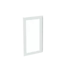 CTT26 drzwi, transparentne, białe do obudów typu ComfortLine bez zamka, 921x498mm (WxS)
