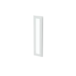 CTT17 drzwi, transparentne, białe do obudów typu ComfortLine bez zamka, 1071x248mm (WxS)