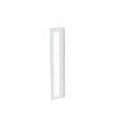 CTT18 drzwi, transparentne, białe do obudów typu ComfortLine bez zamka, 1221x248mm (WxS)