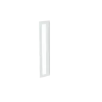 CTT19 drzwi, transparentne, białe do obudów typu ComfortLine bez zamka, 1371x248mm (WxS)