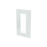 CTT13S drzwi, transparentne, białe do obudów typu ComfortLine z zamkiem, 471x271mm (WxS)