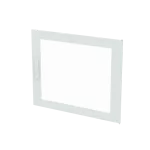 CTT34S drzwi, transparentne, białe do obudów typu ComfortLine z zamkiem, 621x771mm (WxS)
