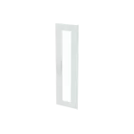 CTT16S drzwi, transparentne, białe do obudów typu ComfortLine z zamkiem, 921x271mm (WxS)