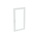CTT26S drzwi, transparentne, białe do obudów typu ComfortLine z zamkiem, 921x521mm (WxS)